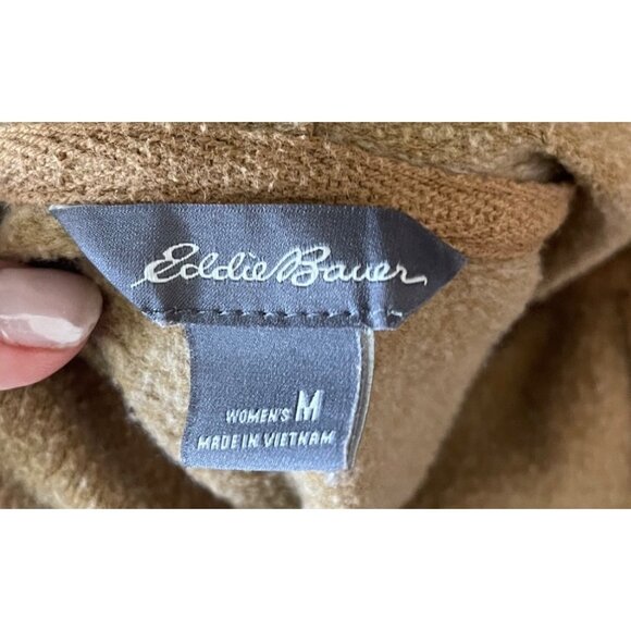 Eddie Bauer Womens Track Suit Set Size M Sweatpants Full Zip Hooded Jacket - Picture 5 of 13